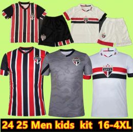 Sao Paulo Soccer Jerseys 2024 2025 NESTOR LUCIANO ALISSON Calleri ARBOLEDA JAMES PATO LUCAS 24 25 football men women and kids shirt 4XL KIDS Men kit