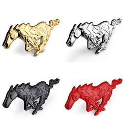 Auto Ford Mustang Car Metal Mechanical Running Horse Decal Front Grille Truck Hood Emblem Badge Car Accessorise4746563