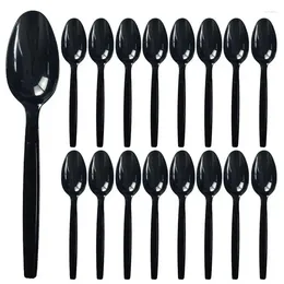 Dinnerware Sets Portable Cutlery Set Spoon Fork Travel Kit 100pcs Kitchen Flatware For Picnic Working Place And Dining Room