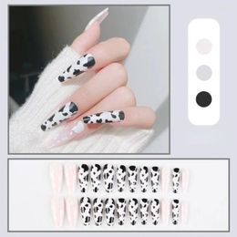 False Nails Artificial Nail Art Decoration Wearable With Glue Tips Full Cover Fake Finished