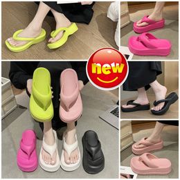Slippers Fashion Designer Slides Sandals Trend Womans Foam Rubber Jelly Sandals Pool Flip Flops Sliders Loafers size 36-41 soft comfort pink