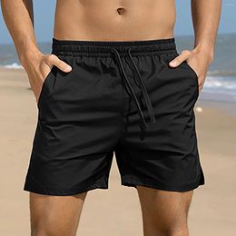 Running Shorts Male Casual Pants Solid Trend Youth Summer With Memory Athletic Pockets Mens Men Set