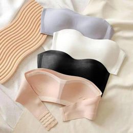 Bras Bra Strapless Push Up With Anti-slip Design Tube Top For Women Back Closure Great Support Comfort Style No Steel Ring