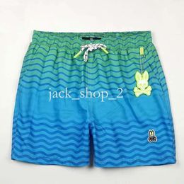 Psychological Bunny Shorts Designer Mens Shorts Beach Pants Skull Rabbit Flower Pants European and American Surfing Shorts Quick Drying Home Shorts Asian Size 940