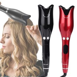 Auto Hair Curling Iron Ceramic Rotating Air Curler Air Spin Wand Styler Curl Machine Magic Hair Curler Automatic Hair Curler 240219