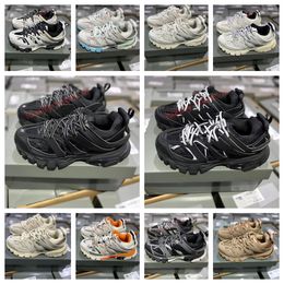 Sports Sneakers For Womens Mens Casual Shoes Black Red White Green Grey Blue Dad High quality Clear Sole Platform Paris Tennis Trainers 36-45