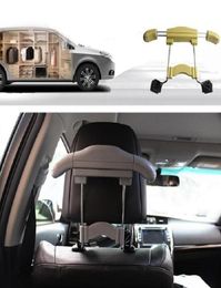 car hangers for clothes coat suit Scalable Convenient headrest chair Seat storage holder rack stainless steel multi color option3519219