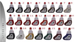 14Piecelot High quality Permanent Lip Tattoo Ink 10ML 10 Colors Eyebrow Makeup Tattoo Pigment 23 Colors Provided5483498