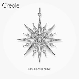 Pendants Royalty Star Necklace Pendant,2019 Winter Magical Fashion Jewellery 925 Sterling Silver Vintage Gift for Women Girls