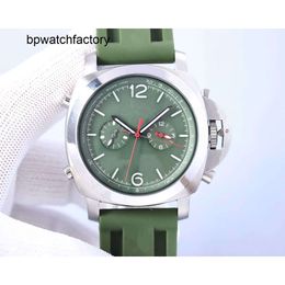 Paneraii Designer Luxury paner Watch BP-Factory Watch Mens Green Unique Luminous Automatic Mechanical Movement 47mm Watches Water Resistant NTCT