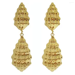 Dangle Earrings Arrival African STYLE Gold Colour Drop Wedding Party Gift For Women Fashion Jewellery