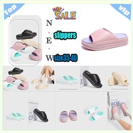 Women Sandal Designer Women Slippers Floral Slipper Leather Flats Sandal Luxury Brand Heel Woody Mules Shoes Lady sandals Flat Beach Size 36-40