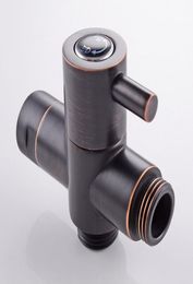 Oil Rubbed Bronze G12quot Brass Tadapter valve Diverter for handheld Shower Head Bidet Spray8224405