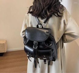 School Bags High Quality Leather Classical Designer Backpacks Women Large Capacity Travel Shoulder College Bag Totes Backpack