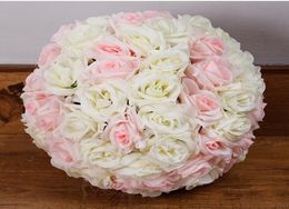 30cm Rose Kissing Balls For Wedding Silk Flower Ball Decorative Artificial Flowers Multi Colour Options Pomander Balls KB0088962578