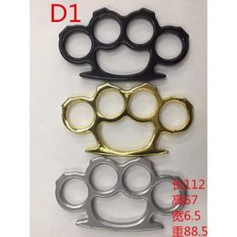 Defence Finger Self Four Tiger Hand Support, Fist Buckle, Zinc Alloy Material, Durable And Wear Resistant Thin Style - THE THIN 606358