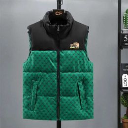 Мужские жилеты Мужские 2023aw и куртка Повседневная комфортная майка с полным принтом Одежда в стиле хип-хоп Дизайнерское зимнее пальто Высококачественный бренд Keep Warm2m4hpss4EGA1