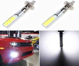 Car H1 H3 10W COB LED White Fog lamp Driving Light Lamp Bulb LED auto daytime running light DRL 12v High Power2108985