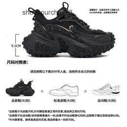 Designer Balencigs Fashion Casual Shoes Roller Skates 2024 2024 Spring Mens Shoes Mech Thick Sole Paris Dad Shoes Sports Casual Black Warrior Tire Trendy 03RZ