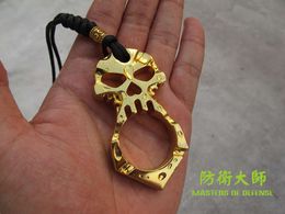 Outdoor Keychain, Window Breaker, Survival Ring, Self-Defense Equipment, Wolf Defence Ring 137053