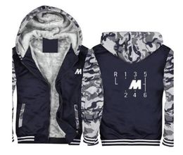 Men039s hoodies winter plus velvet thick men039s sweatshirts men039s winter hoodies zipper jackets riding jackets6534151