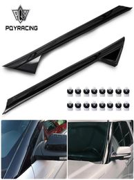 2PCS Front Left Right APillar Windshield Outer Trim Molding For Ford Explorer 20112019 23L 35L BB5Z7803136AB BB5Z7803137AB7754179