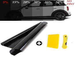 yentl 3mx50cm VLT Car Auto Home Glass Window Tint Tinting Film Roll With Scraper For Car Side Window House Commercial Solar Pr5906388