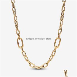 Charm Bracelets 2023 Designer For Women Styling Double Link Charms Pearl Sun Pendant Bracelet Diy Fit Pandoras Me Bead Chain Necklac Dh3Ay