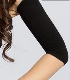 Charming Slim Arm Shaper Women Fat Burning Thin Arm Elastic Sleeve Armband Arm Warmers Black Beige Legs Dual Use fast283u21531324590