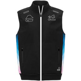 2024 new F1 racing team sweatshirt vest to keep warm Formula One team uniforms and fans can be customized with the same paragraph.