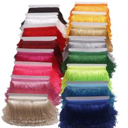 Dresses 10 Yards 15cm Long Tassel Fringe Trim Lace Ribbon Tassels for Curtains Dresses Fringes for Sewing Trimmings Accessories Crafts