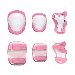 Knee Pads 6PCS Strong Wrist Guards Breathable Pressure Resistant Hand Guard Roller Cycling Child Skating Scooter