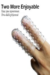 Finger Sleeves Clitoris Vibrator Sex Toys For Woman Stimulator Vagina Strapon Erotic Adults Products For Couples9326332