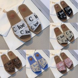 Designer slippers Slippers Sandals Wooden mules brand's O embellished insole The simple design makes this flat 01