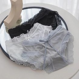 Women's Panties Lace Sexy Underpants Girls Thin Breathable Briefs Women Underwear Female Romantic Lingeries Cute Bragas