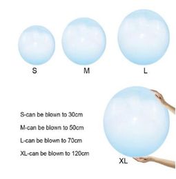 Children wubble bubble ball Outdoor Air Water Filled Bubble Ball Blow Up Balloon Toy Fun Party Game Summer Gift for Kids Inflatabl2322316