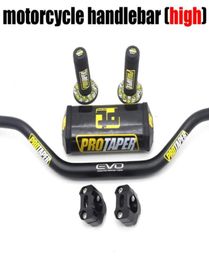 Handlebars Handlebar For PRO Taper Pack Bar 118quot Handle Pads Grips Pit Racing Dirt Bike Motorcycle CNC 28mm High9686091