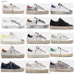 Italy Brand Golden Sneakers Gooseity Star High Casual Shoes Top Quality 2023 Quality Designer Hi Star Classic Do Old Dirty Shoe Double Height Bottom L Cil Sneaker IOCN