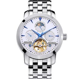 cwp mens WATCHES MALE MANUAL MECHANICAL Stainless steel Skeleton luxury automatic water resistant clock228U
