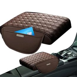 Center Console Cushion Pad Memory Foam Padded Universal Armrest Box Cover Automotive Body Parts For Off-Road Vehicle SUV Minivan