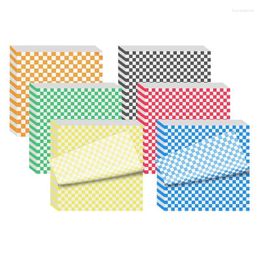 Plates 240PCS Checkered Waxed Paper Dry Sheets Wraps Bread Basket Liners Sandwich Wrapping