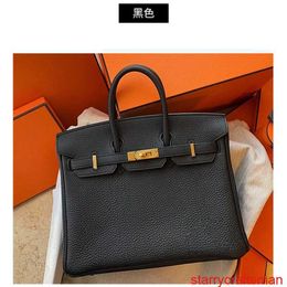 Genuine Leather Bags Trusted Luxury Handbag Factory Wholesale Classic Womens Bag Temperament Large Capacity Wedding Lock Buckle Platinum Bag Litchi with LOGO HBNC