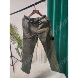 Stones Island Pants Men's Compass Brand High-Quality Stones Island Cargo Pants Men Stones Island Men Jogging Overalls Tactical Pants Breathable 8398