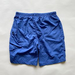 Lens zipper pocket shorts Topstoney flat bottom nylon garment dyed swimming shorts outdoor nylon sports shorts size M-XXL high quality couple street shorts