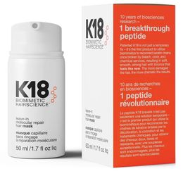 K18 50ml Leave-In Molecular Repair Hair Mask Damage Restore Soft Hair Deep Repair Keratin & Scalp Treatment Hair Care Condition