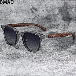 Sunglasses Fashion Wooden Designer For Men Trending Products 2024 Vintage Glasses Oculos Lentes Gafas Drop