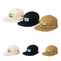 Sets Frog Drift Human Best Quality Streetwear 4panel Twill Camp Cap Baseball Snapback Hat for Men Women Unisex