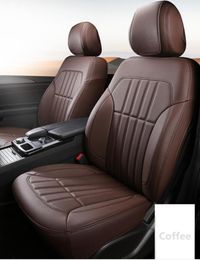 Custom Fit Car Interior Accessory Seat Covers Full Set For Five Seater Sedan Durable Leather 5 Pcs Seat Covers Cushion Mat Specifi1381823