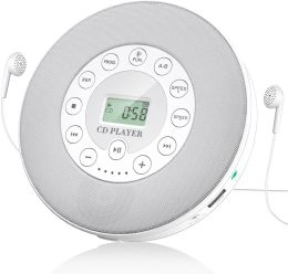 Player CD Player Portable, walk man, Stereo Sound System, Rechargeable Bluetooth , Playback CD/CDR/CDRW/MP3, Support USB ,AUX,H