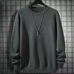 Men's Sweaters Autumn Winter O Neck Add Velvet Sweater Men Thick Warm Bottoming Pullover Knitting Top Women Solid Color Casual Fashion